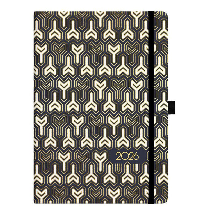 Collins Diary A53 Foil Geometric 2026 12364544_2