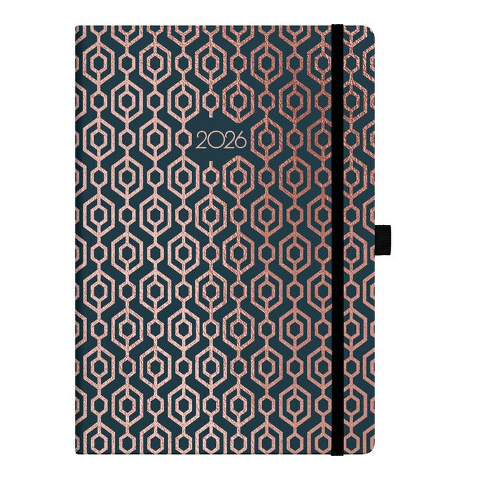 Collins Diary A53 Foil Geometric 2026 12364544_3