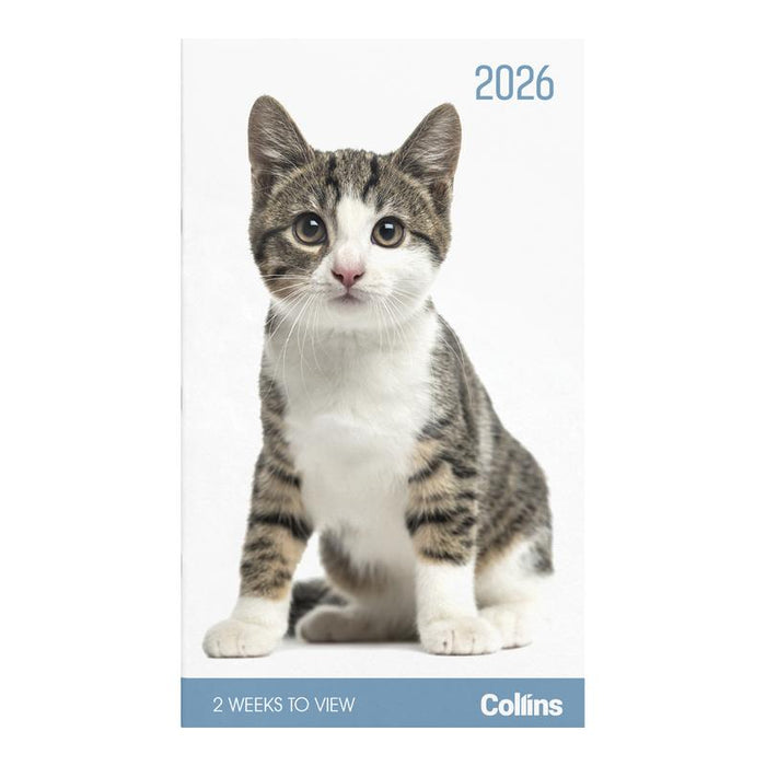 Collins Diary Slim Cats & Kittens 2 Weeks to View 2026 11296186_1