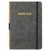 Collins Executive Notepad 185x258mm Gold Foil Cover_1