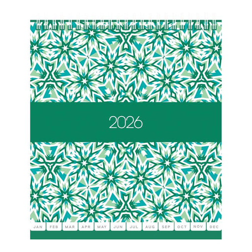 Collins Kaleidoscope Desk Calendar 2026 210x175mm_1