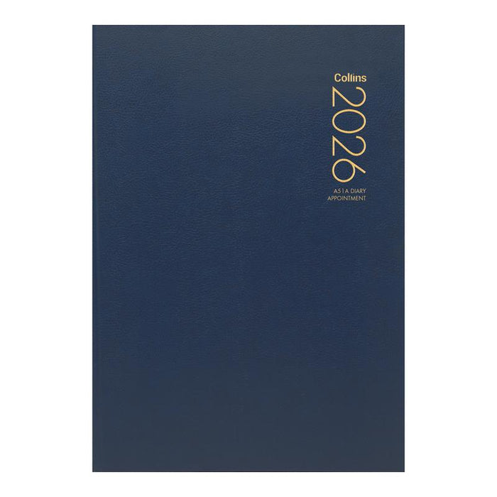Collins Navy A51A Diary 2024 Appointment Planner 438286_1