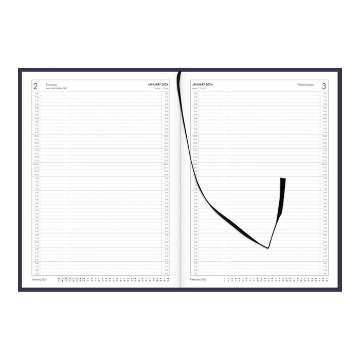 Collins Navy Appointment Diary A41A Even Year 438023_2