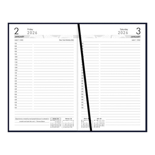 Collins Navy Diary 81A Even Year 195x125mm 438082_2