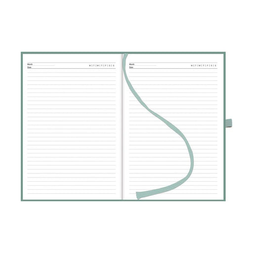 Collins Undated Diary DTP Sage Green 11301059_2