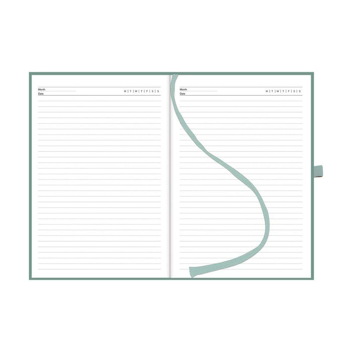 Collins Undated Diary DTP Sage Green 11301059_2