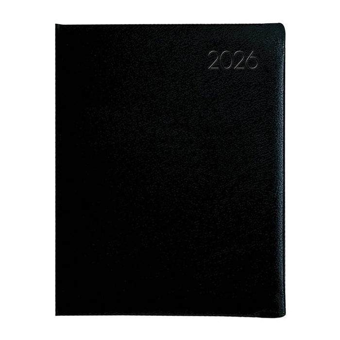 Collins Wiro Tabbed Week to View Diary Black 441628_1