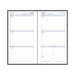 Debden Personal Dayplanner Refill Undated Week to View CDPR2016_2