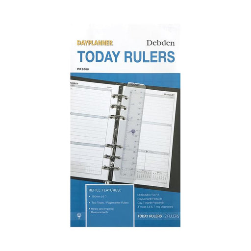Debden Personal Dayplanner Today Ruler, Pack of 2 CDPR2008_1