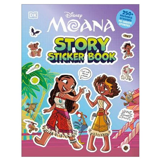 Disney Moana Story Sticker Book_1