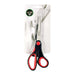 Dixon 210mm Soft Grip Scissors Black/Red 290551_AM_1