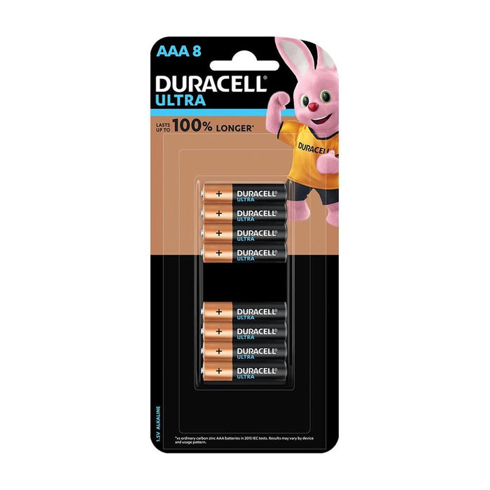 Duracell Ultra AAA Alkaline Batteries, Pack of 8 D2553633_1