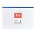 FM A4 Clear PVC Data Wallet with Zip - Assorted Colors 231870_3
