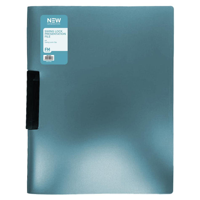 FM A4 Presentation File Ocean Blue Swing Lock 40 Sheets_1