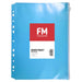 FM A4 Zip Lock Binder Pocket Ice Blue 12466569_1