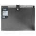 FM Portable A4 Expanding File 5 Pocket Gunmetal Black_1
