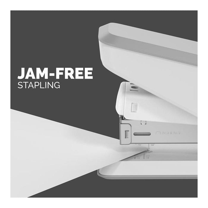 Fellowes LX840 EasyPress Half Strip Stapler White F5011701_3