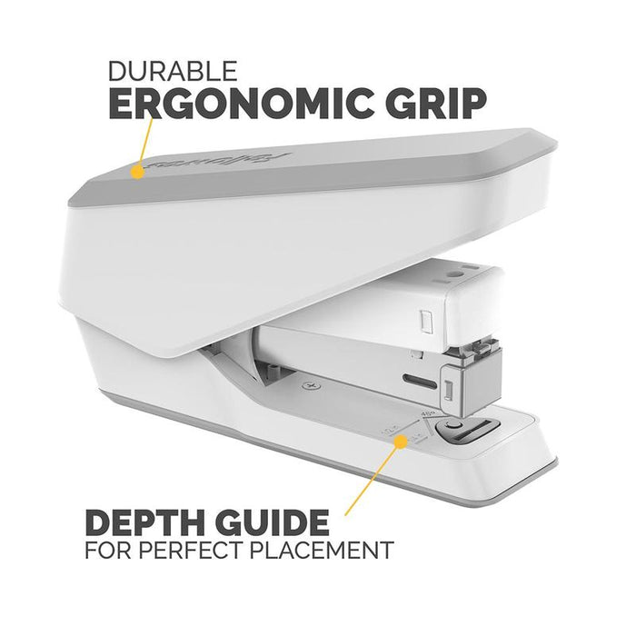 Fellowes LX840 EasyPress Half Strip Stapler White F5011701_5