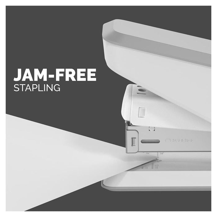 Fellowes LX840 EasyPress Stapler White, 25 Sheet Capacity_3