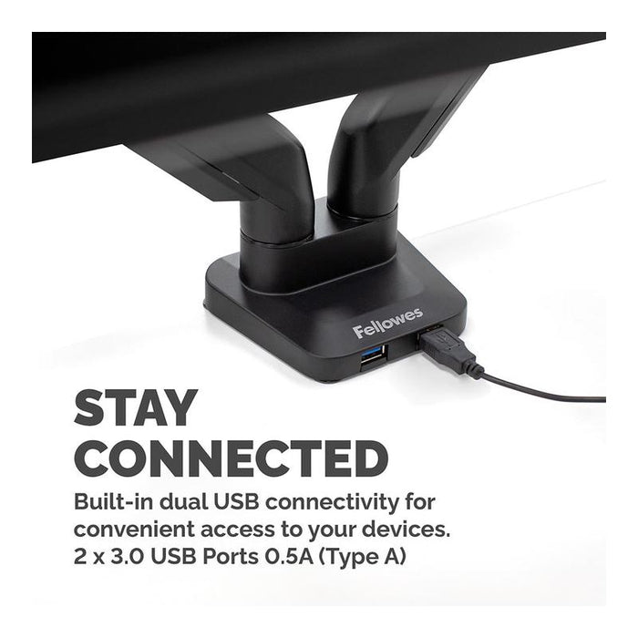 Fellowes Monitor Arm Platinum Dual F8042501_5
