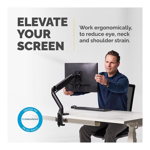 Fellowes Monitor Arm Platinum Single F8043301_2