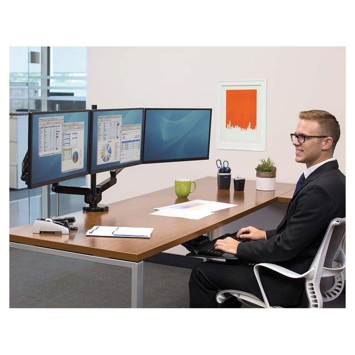 Fellowes Triple Monitor Arm with USB, Adjustable, F8042601_3