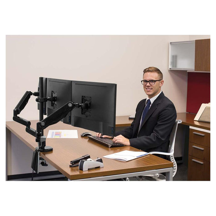 Fellowes Triple Monitor Arm with USB, Adjustable, F8042601_4
