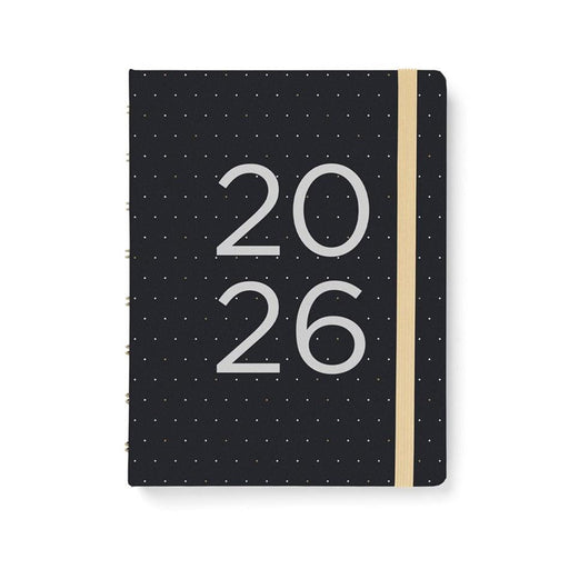 Filofax A5 Moonlight Planner Black 2026 1001653_1
