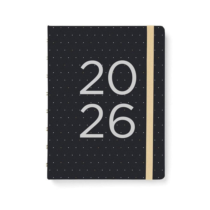 Filofax A5 Moonlight Planner Black 2026 1001653_1