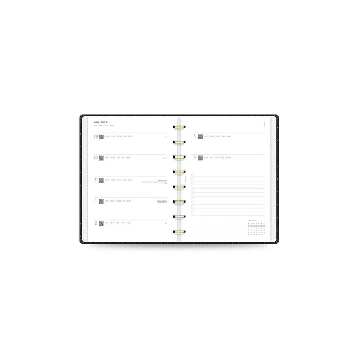 Filofax A5 Moonlight Planner Black 2026 1001653_2
