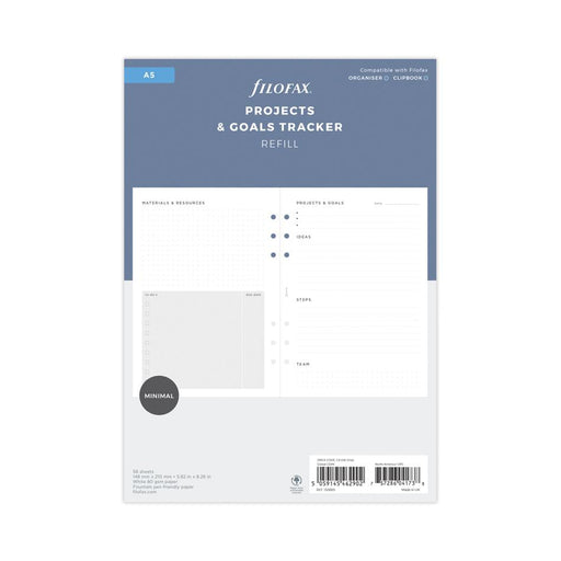 Filofax A5 Project Management Refill 56 Sheets F132685_1