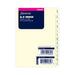 Filofax A-Z Pocket Organiser Refill Index Cotton Cream F211664_1