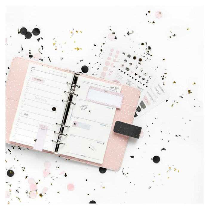Filofax Confetti Personal Organiser Charcoal F028722_3