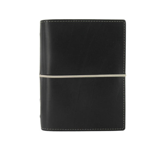 Filofax Domino Pocket Organizer Black Faux-Leather F027846_1
