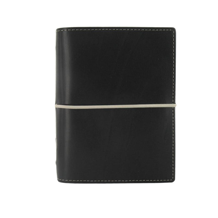 Filofax Domino Pocket Organizer Black Faux-Leather F027846_1