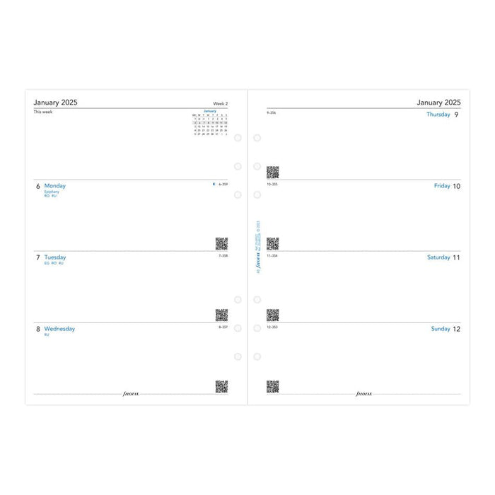 Filofax Eco A5 Organiser Dark Walnut F022681_3