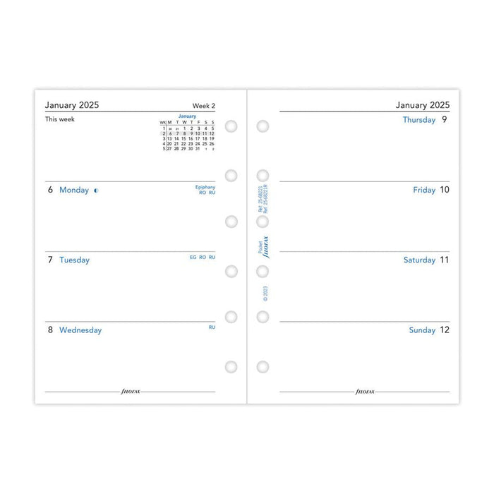 Filofax Eco Essential Pocket Organiser Ebony F022682_3