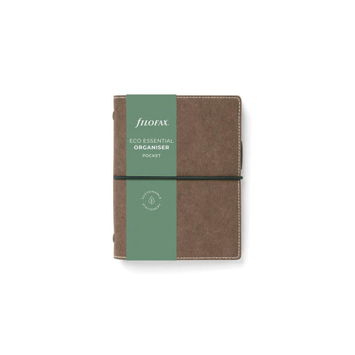 Filofax Eco Essential Pocket Organizer Dark Walnut F022679_1