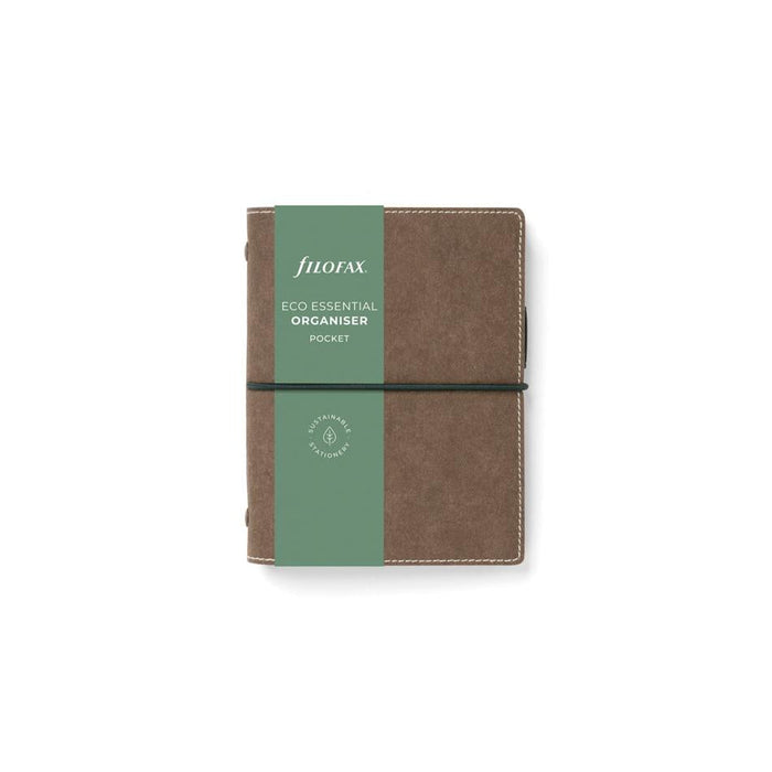 Filofax Eco Essential Pocket Organizer Dark Walnut F022679_1