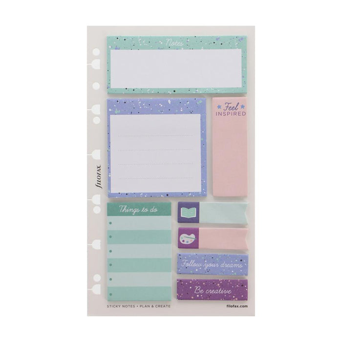 Filofax Expressions Sticky Notes Pack - 8 Pads, A5 Fit_2