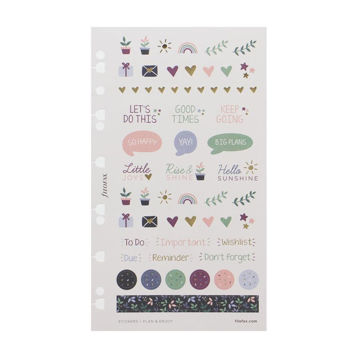 Filofax Garden Sticker Set A5 Organiser F132741_2