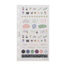 Filofax Garden Sticker Set A5 Organiser F132741_2