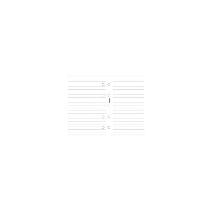Filofax Mini Organiser Refill Ruled Notepaper 20 Sheets_1