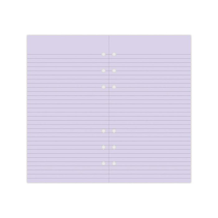 Filofax Organiser Refill Personal Notepaper Lavender F133015_2