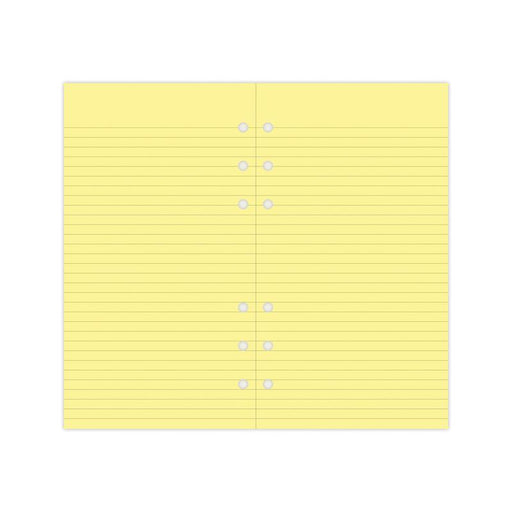 Filofax Organiser Refill Personal Notepaper Ruled Yellow F133010_2