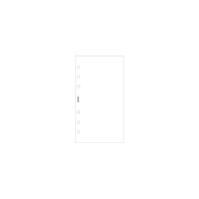 Filofax Organiser Refill Personal Notepaper Value Pack Plain White F132451_1