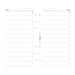 Filofax Organiser Refill Personal To Do Lists White F132204_2