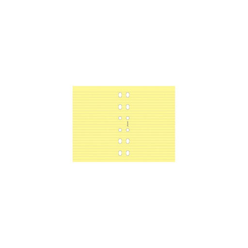 Filofax Organiser Refill Pocket Notepaper Ruled Yellow F213010_2