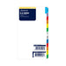 Filofax Personal Organiser A-Z Index Refill Multi-Coloured_1
