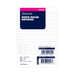 Filofax Pocket Notepad Refill Ruled White 25 Sheets F212210_1